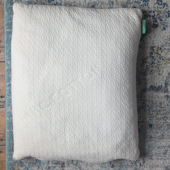 Avocado Green Pillow: Adjustable Organic Bed Pillow - Cream - Picture 2 of 5